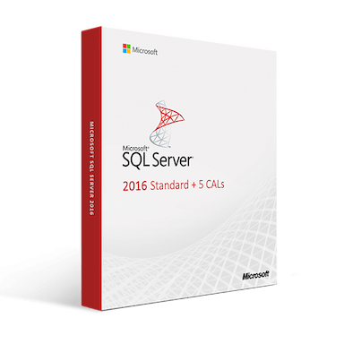 microsoft sql server 2016 standard 5 cals