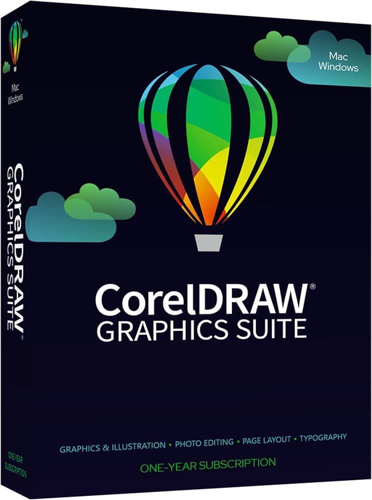 coreldraw graphics suite 1 year subscription