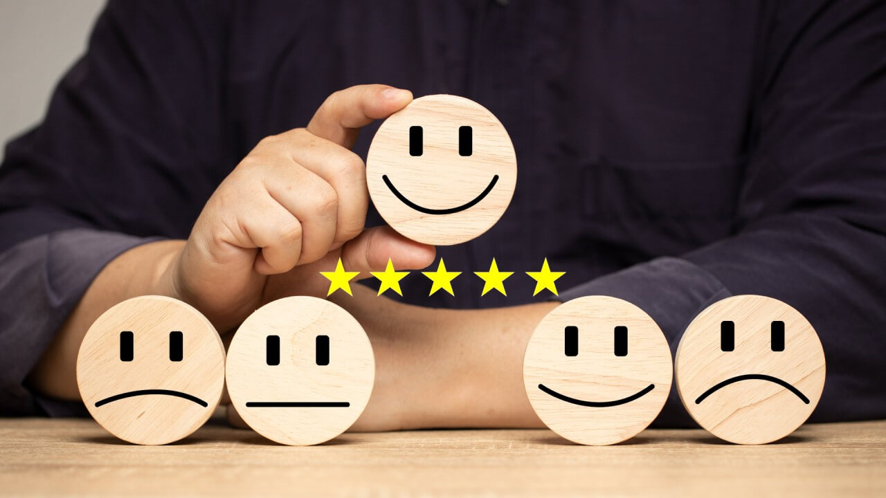 happy customer experience