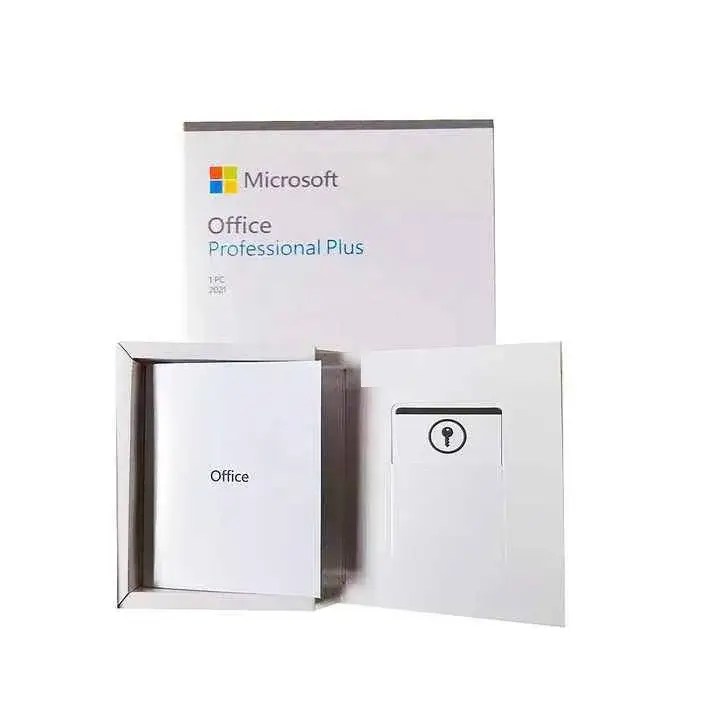 microsoft office 2021 professional plus key card