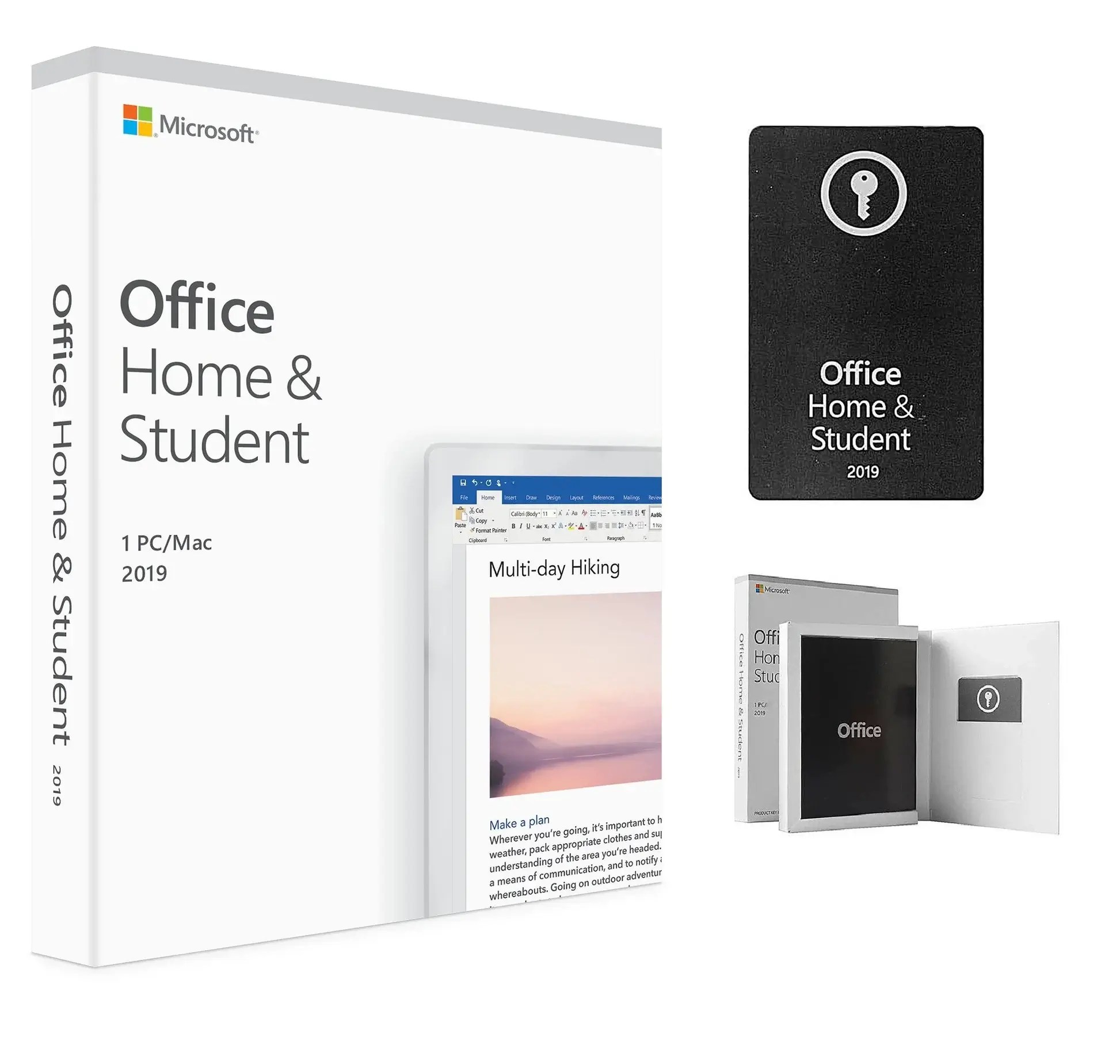 office 2019 home student for mac pc medialess