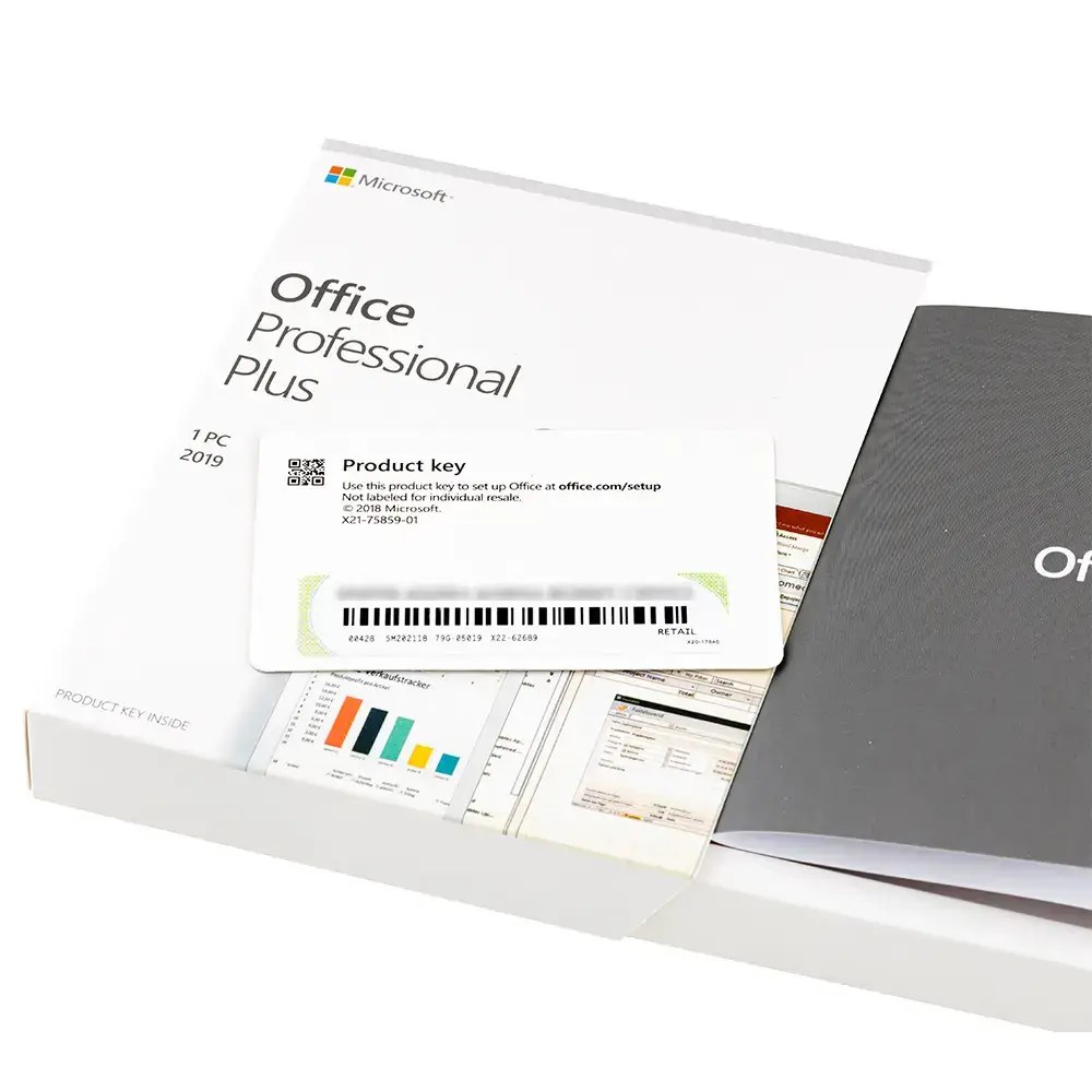 office 2019 professional plus medialess