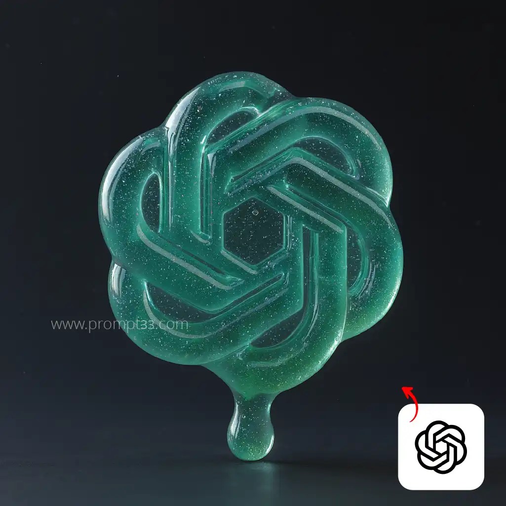 Free Chat GPT Prompt for Bubble-sculpture effect - PR81