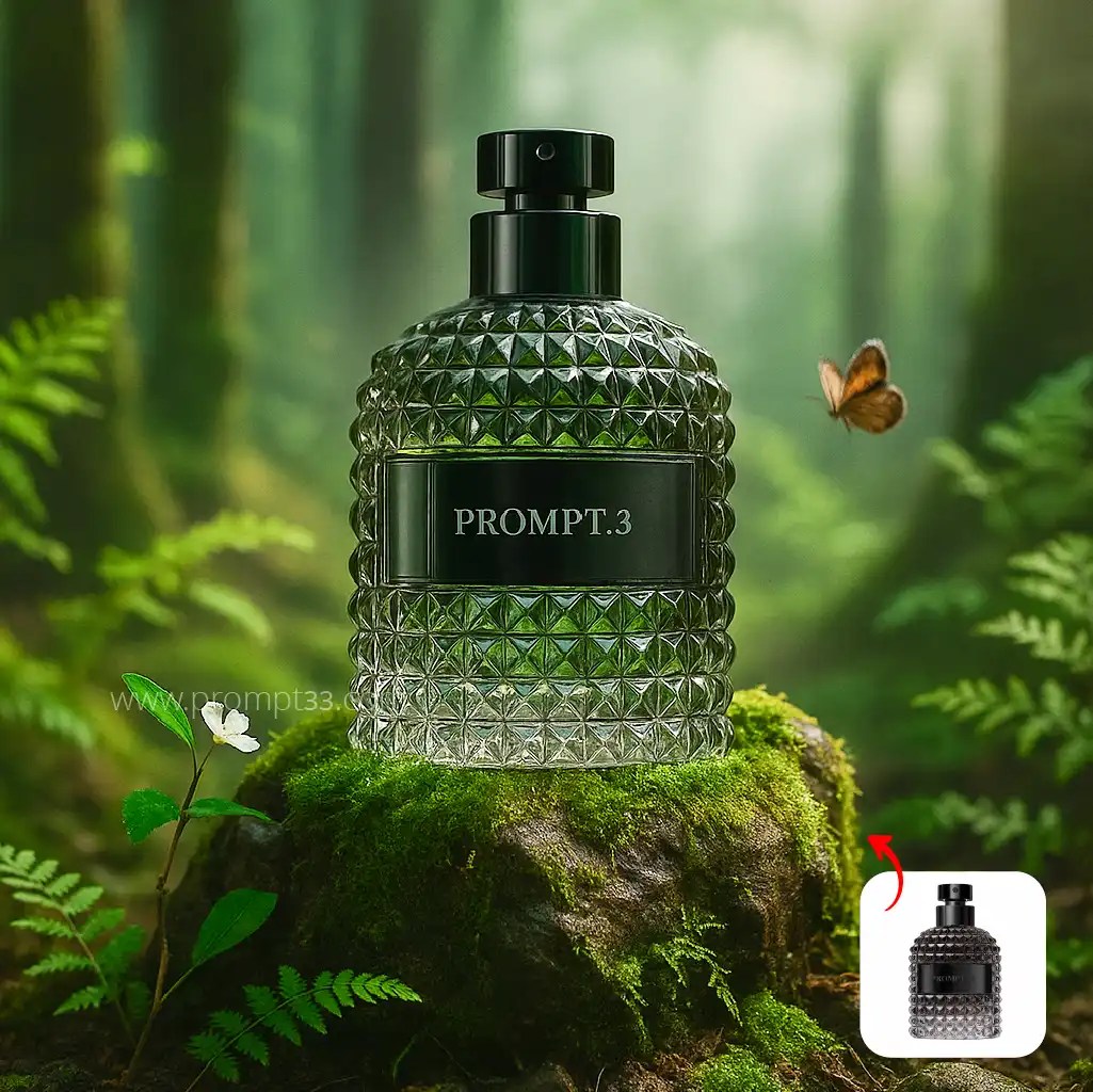 Free Chat GPT Prompt for Natural forest Product Photography PR24