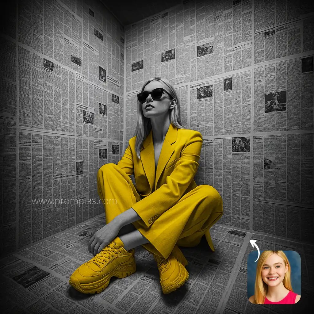 Chat GPT Prompt for Spectrum-Contrast Vogue Fashion Style PR114