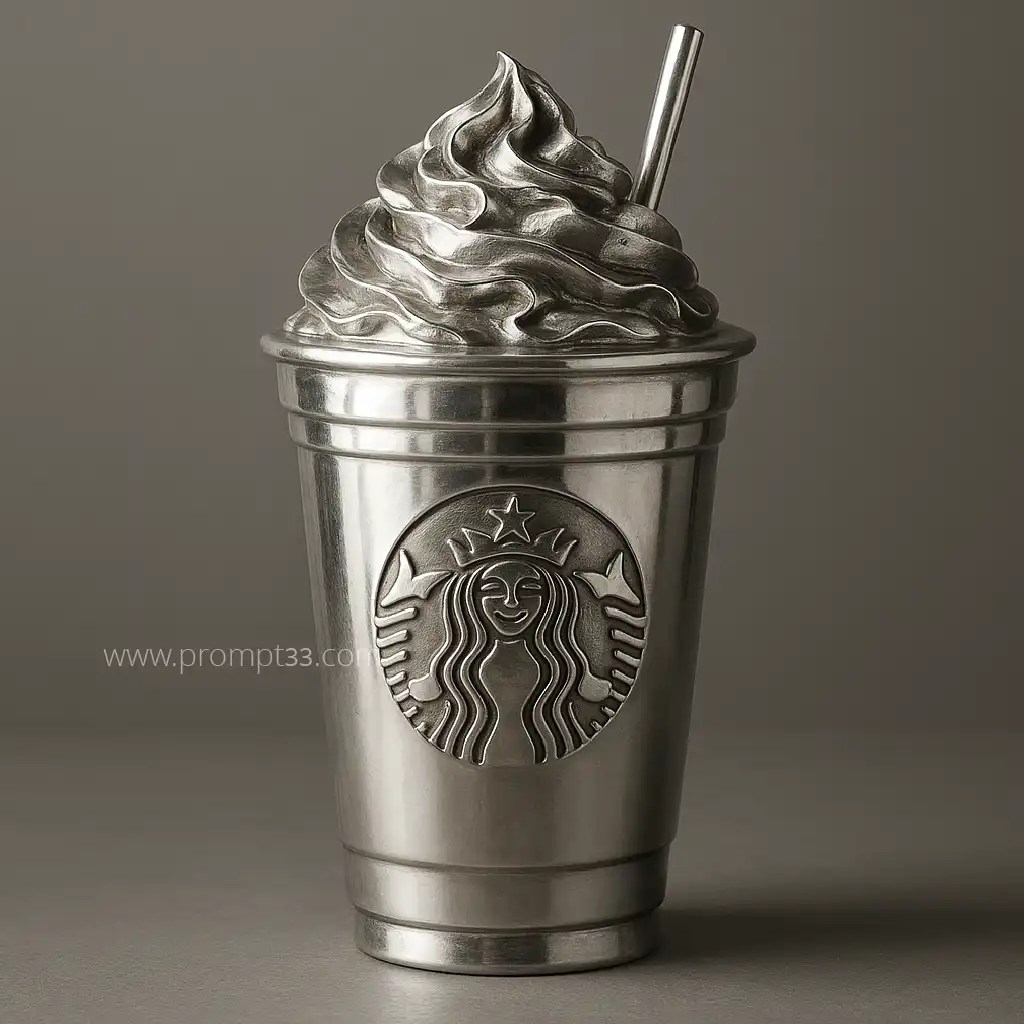 Free Chat GPT Prompt for-metallic-sculpture-effect PR66