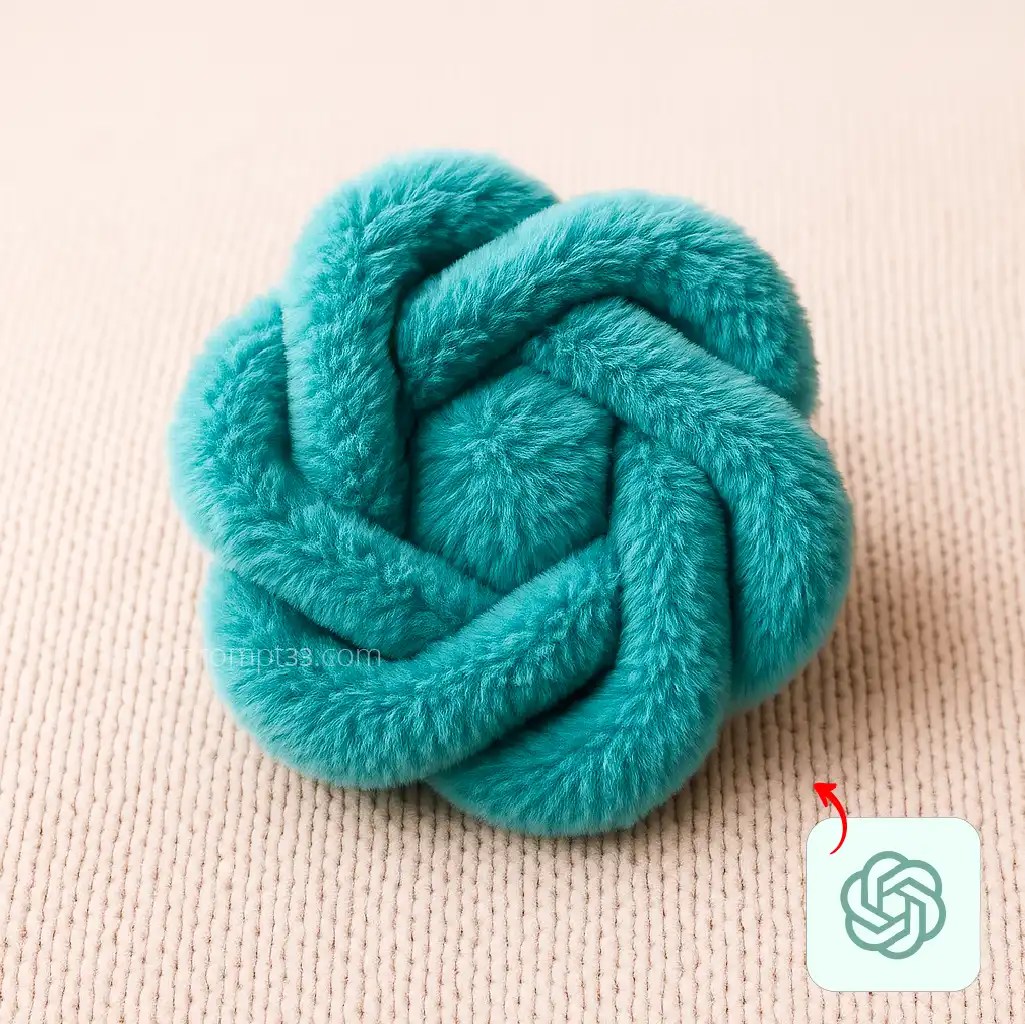 Free Chat GPT Prompt for soft fluffy plush Logo Text effect PR42