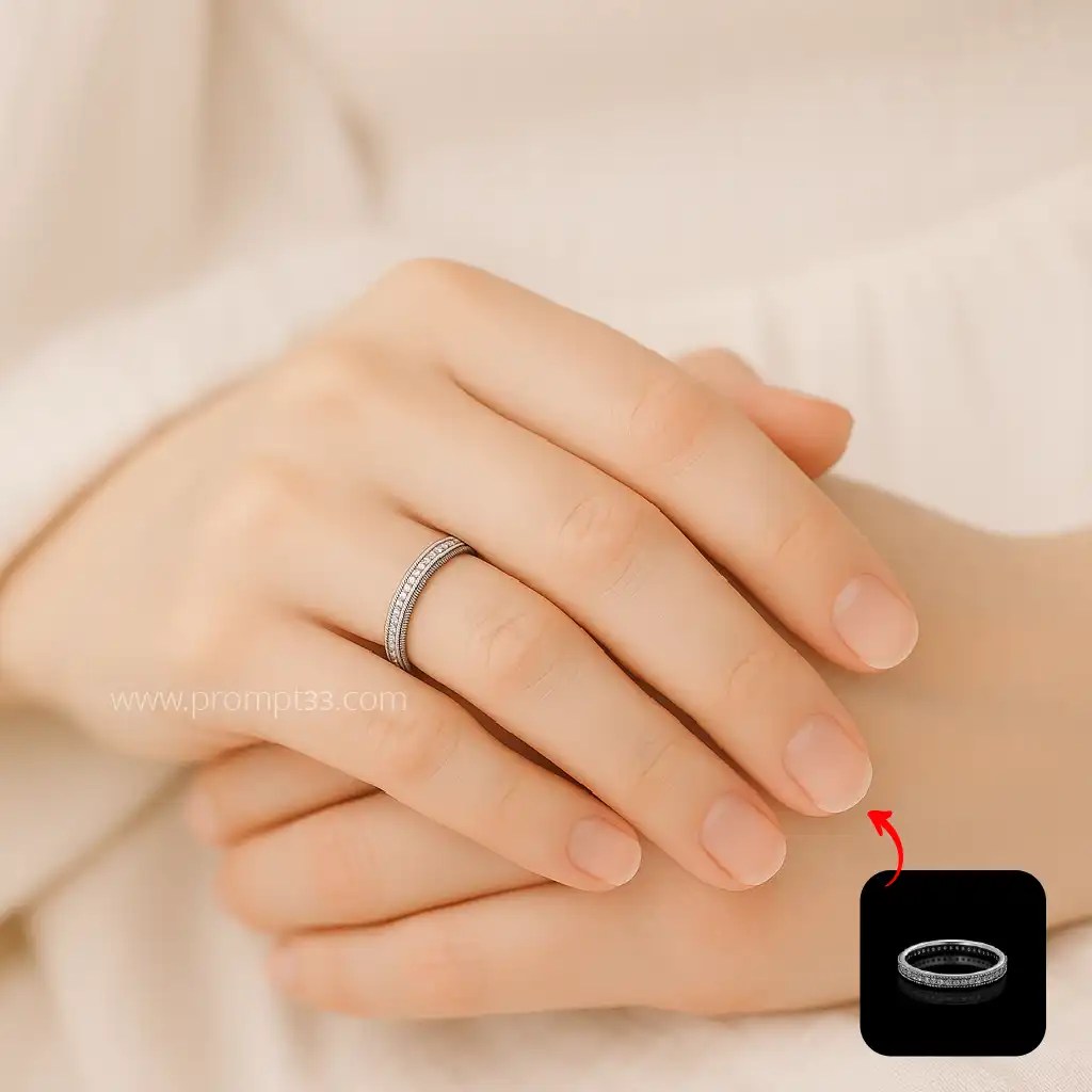 Chat GPT Prompt for editorial-style Ring Photography photo PR186