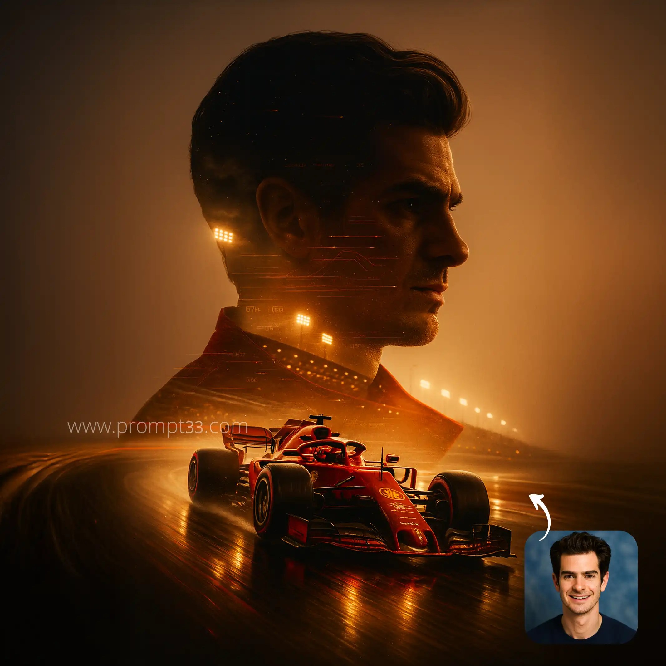 Free Chat GPT Prompt for Ferrari twilight track PR223