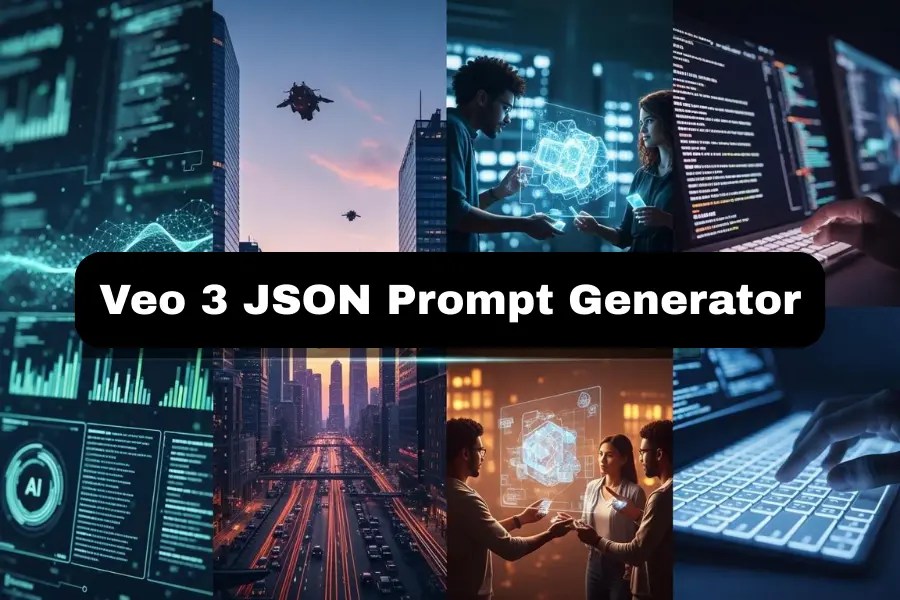 veo 3 json prompt generator