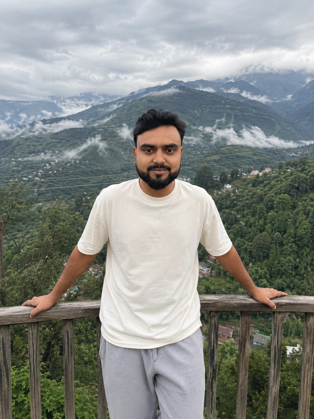 Natural Himalayan Travel Portrait AI Prompt