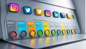 Lead Conversion with Effective Social Account Monitoring