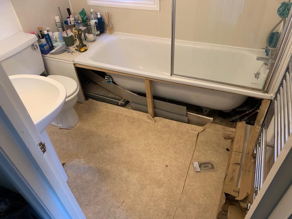 Bathroom Before