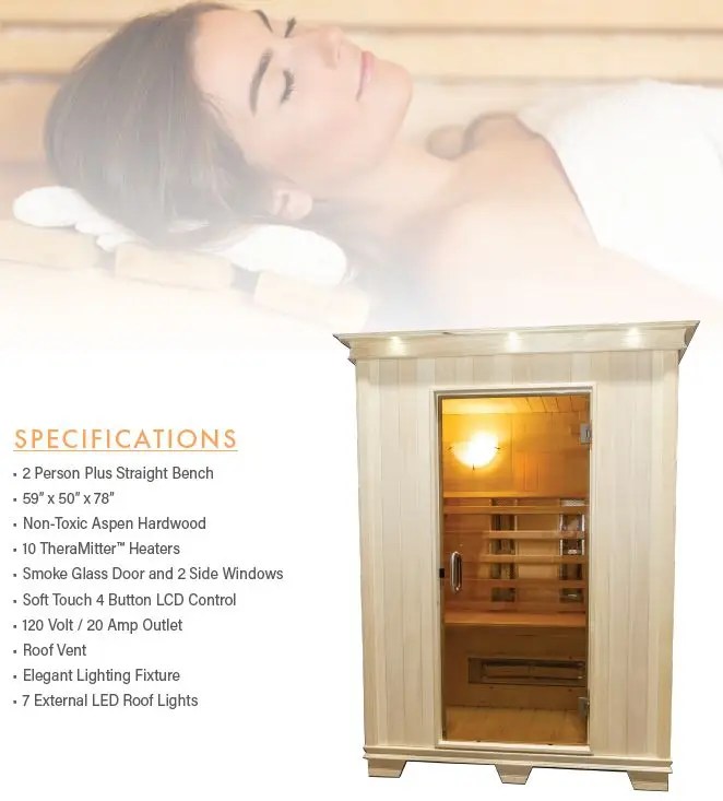2 Person Sauna