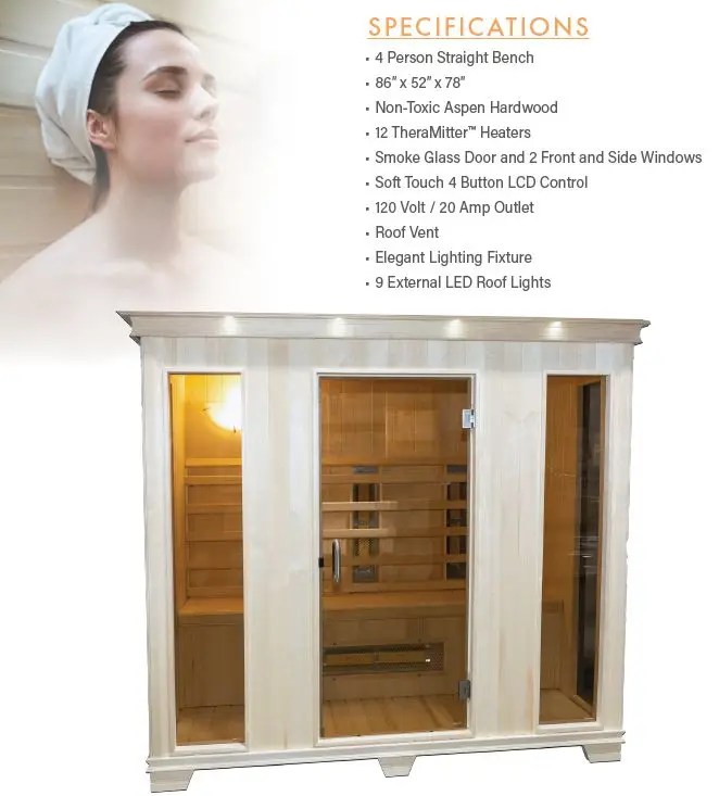 4 Person Sauna