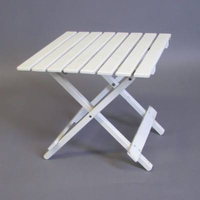 Side table: collapsible side patio table • psw