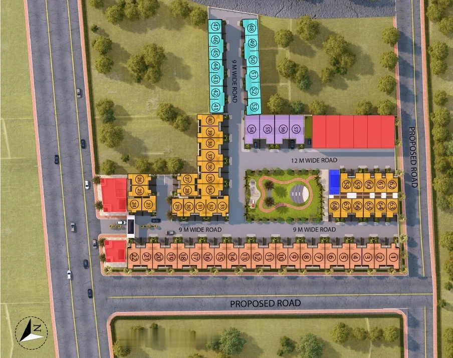 palm kunj master plan