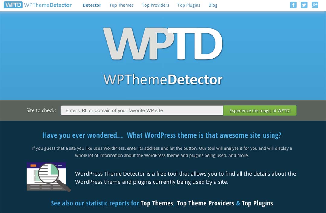 I was enjoying it until i discovered that it was causing a mysterious issue on wordpress sites where an active wordpress plugin would get deactivated after it was updated. Best Wordpress Theme Detectors Plus Plugins Builtwith To Whattheme