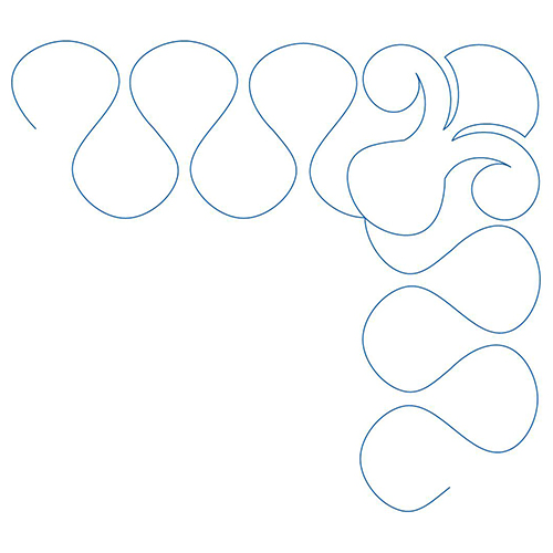 Heart Ribbon Candy Corner 2 Pro Stitcher - Ultra HD Gradient Image - Ultra HD