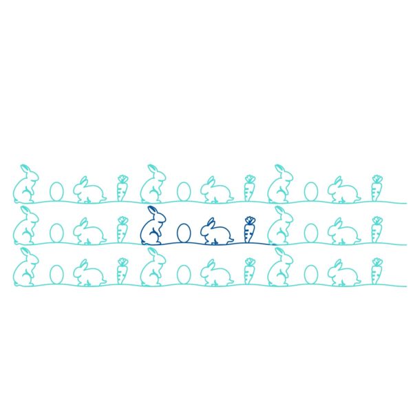 Bunny Rabbit E2e Pro Stitcher - Abstract Illustration Collection - Ultra HD Quality