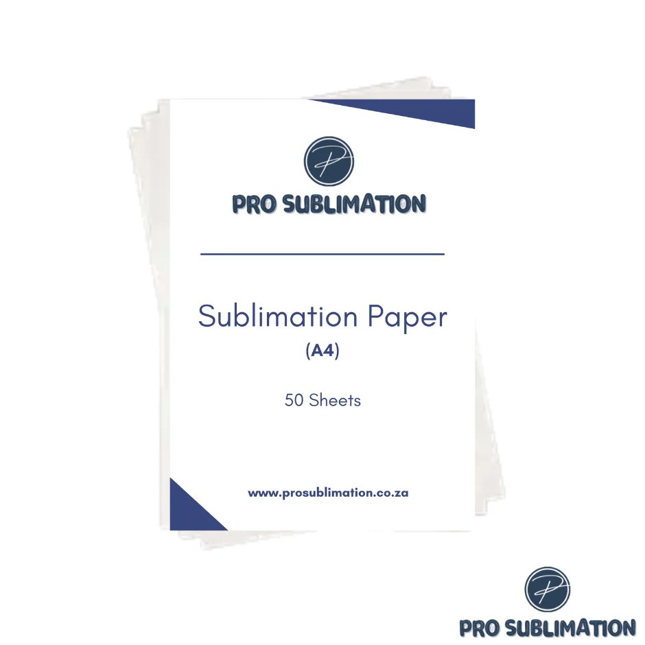 Premium Sublimation Paper A4 50 Sheets Pro Sublimation