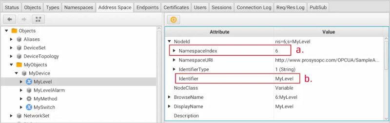 Simserver How To 3 Simulate Data Changes On A Server Using An Opc Ua Client Prosys Opc - High Quality Vintage Illustration - High Resolution