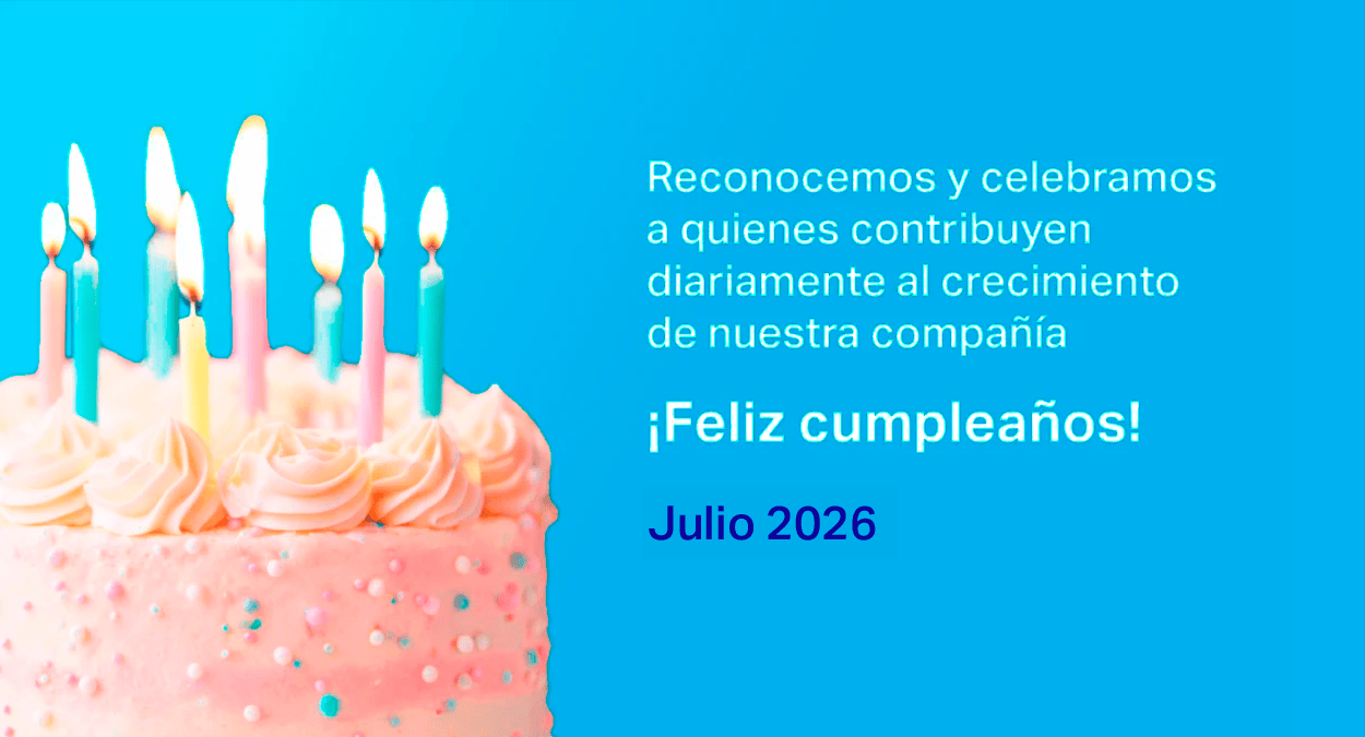 Felicidades a todos los colaboradores de Komatsu Reman que cumplen años en julio