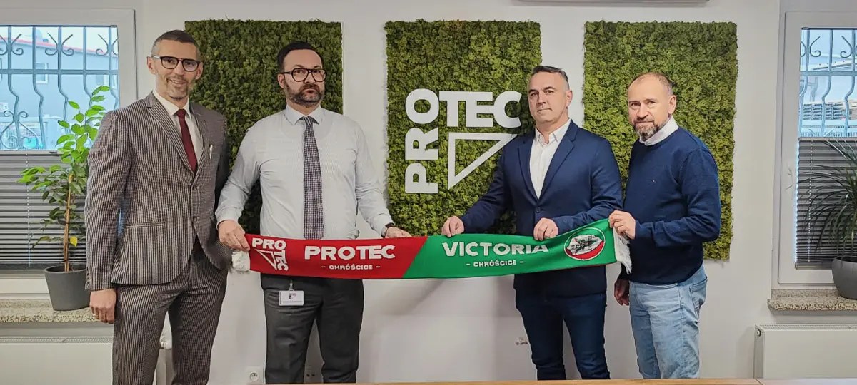PROTEC głównym sponsorem pierwszej drużyny seniorskiej Victorii Chróścice
