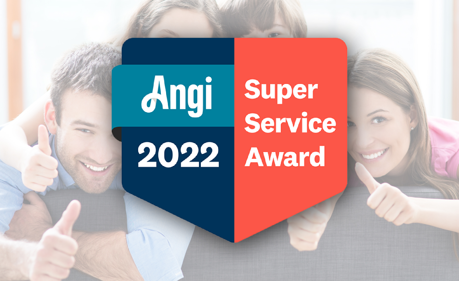 ProTech HVAC Home has earned the 2022 Angi Super Service Award!