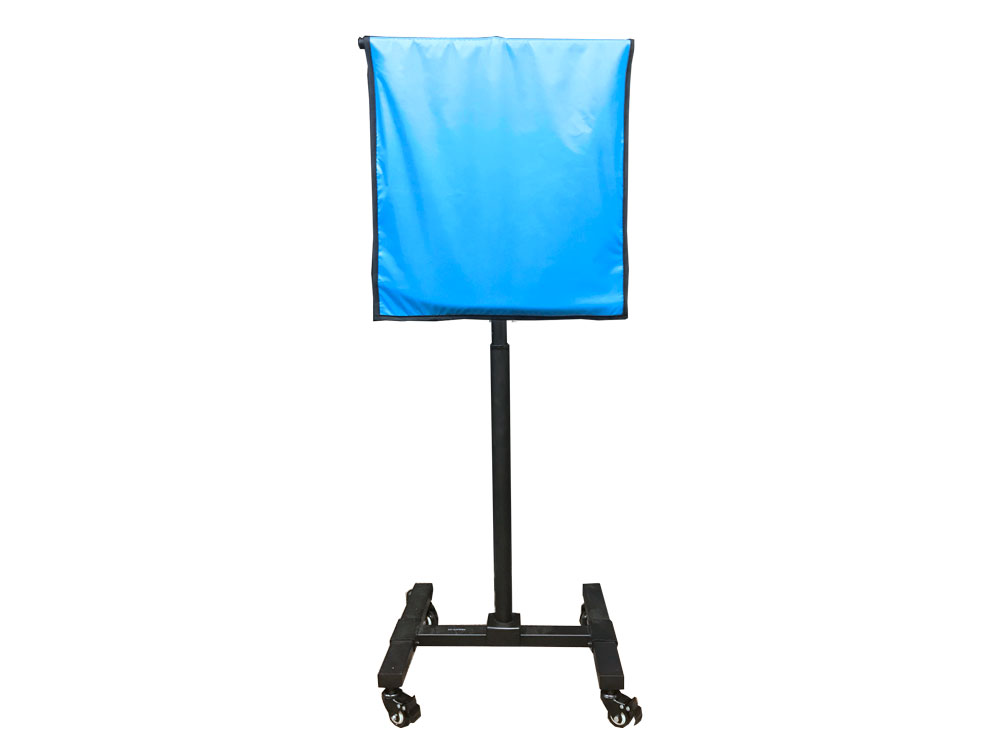 Mobile graduated porta shield