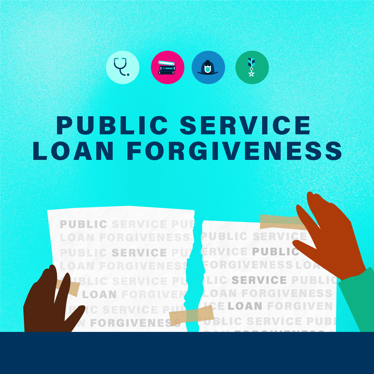 Accessing public service loan forgiveness