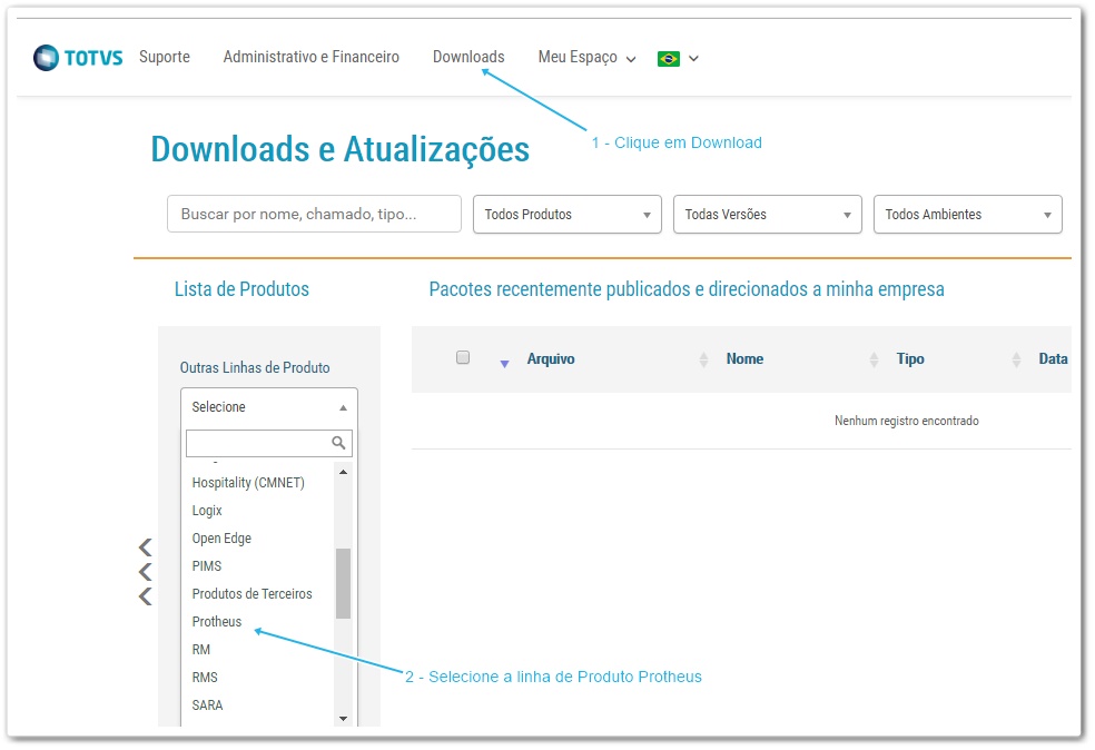 Help de Campo Protheus 12