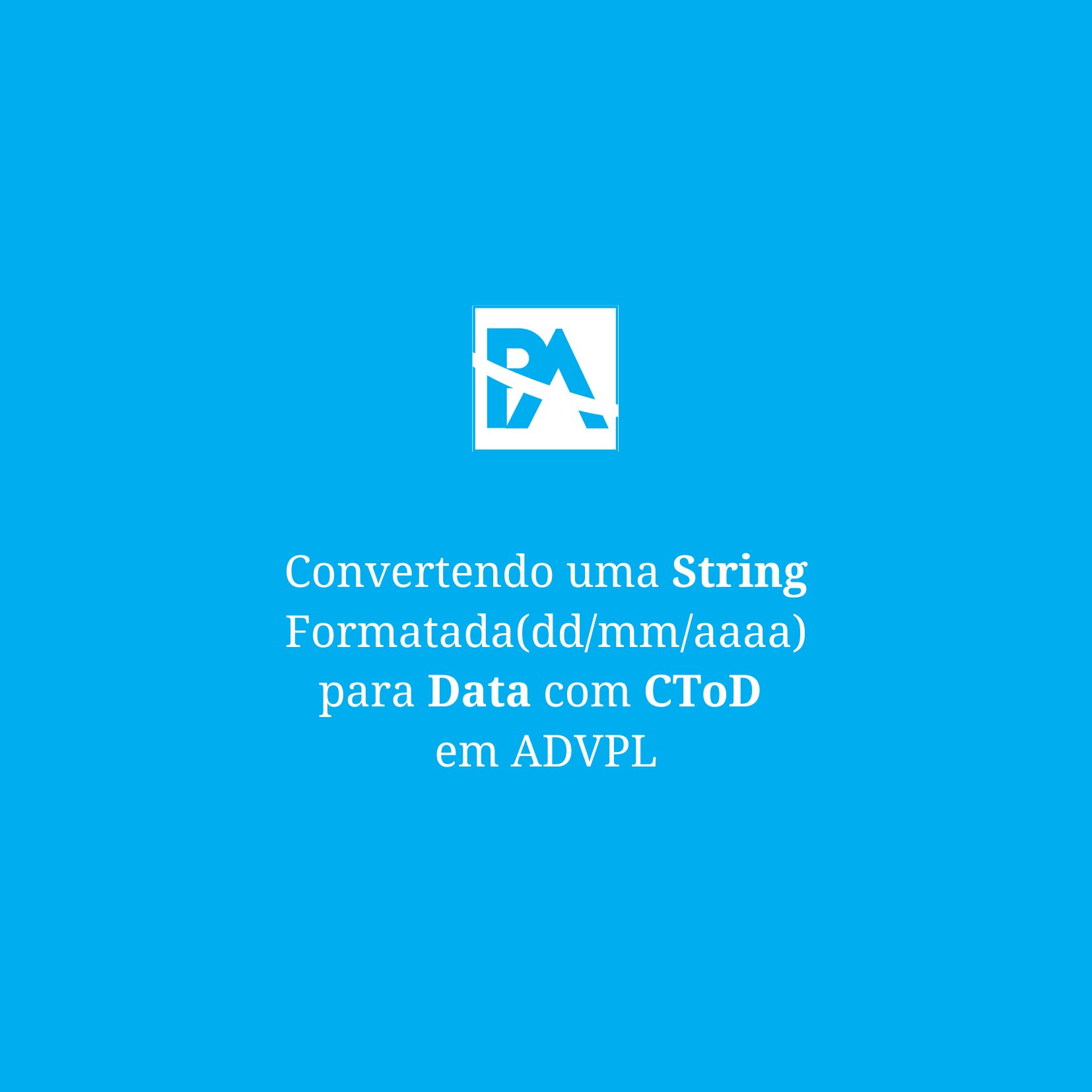 CToD em ADVPL