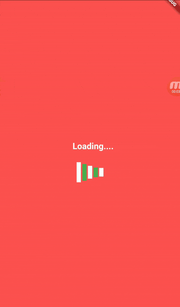 Flutter Splash Screen Example With Loading Animation Using Spinkit Library