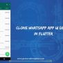 Build WhatsApp Clone App UI Design Using Flutter