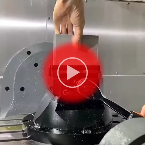 The china cnc machining process through the lens