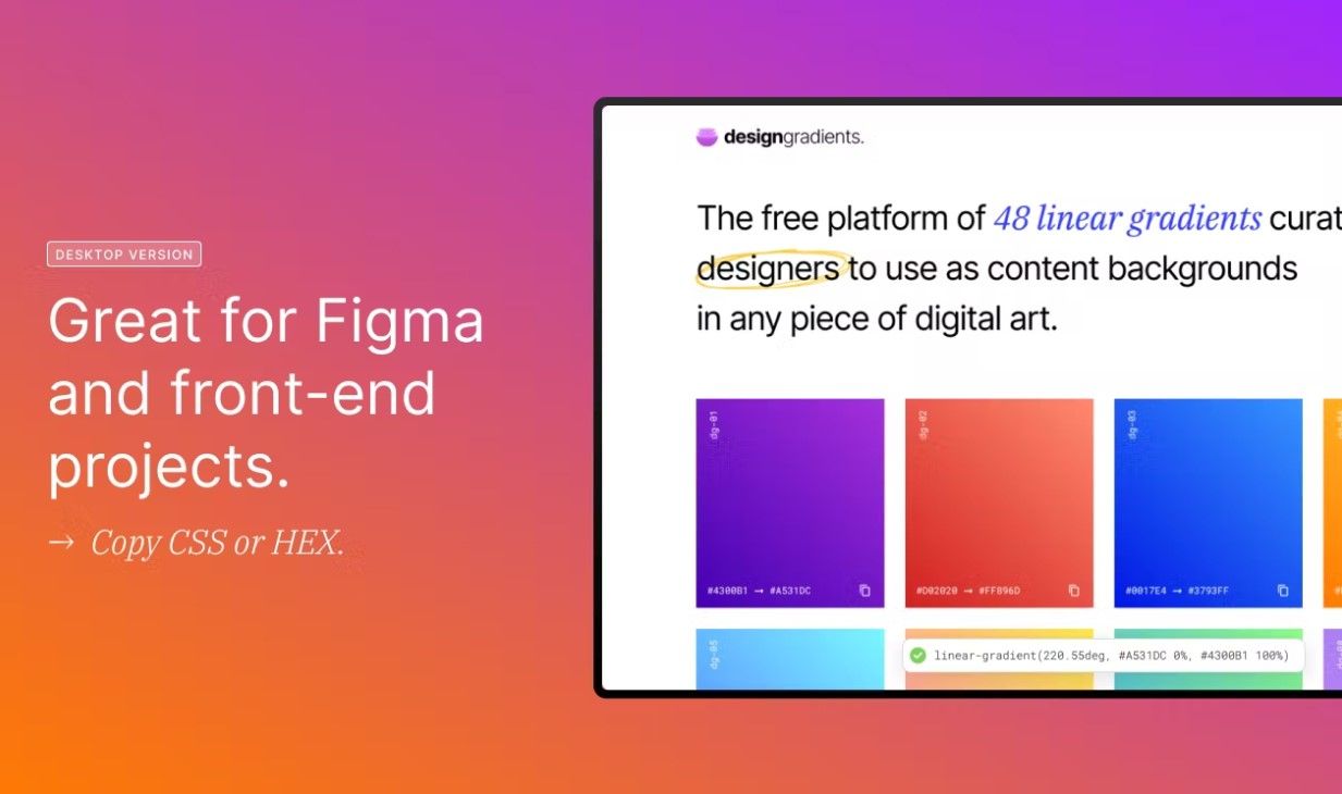 Design Gradients Prototypr Toolbox - Light Wallpaper Collection - 4K Quality
