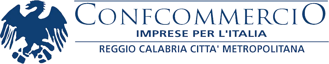 Logo di Confcommercio Imprese per l'Italia, Reggio Calabria Città Metropolitana - Partner di ProTur Media.
