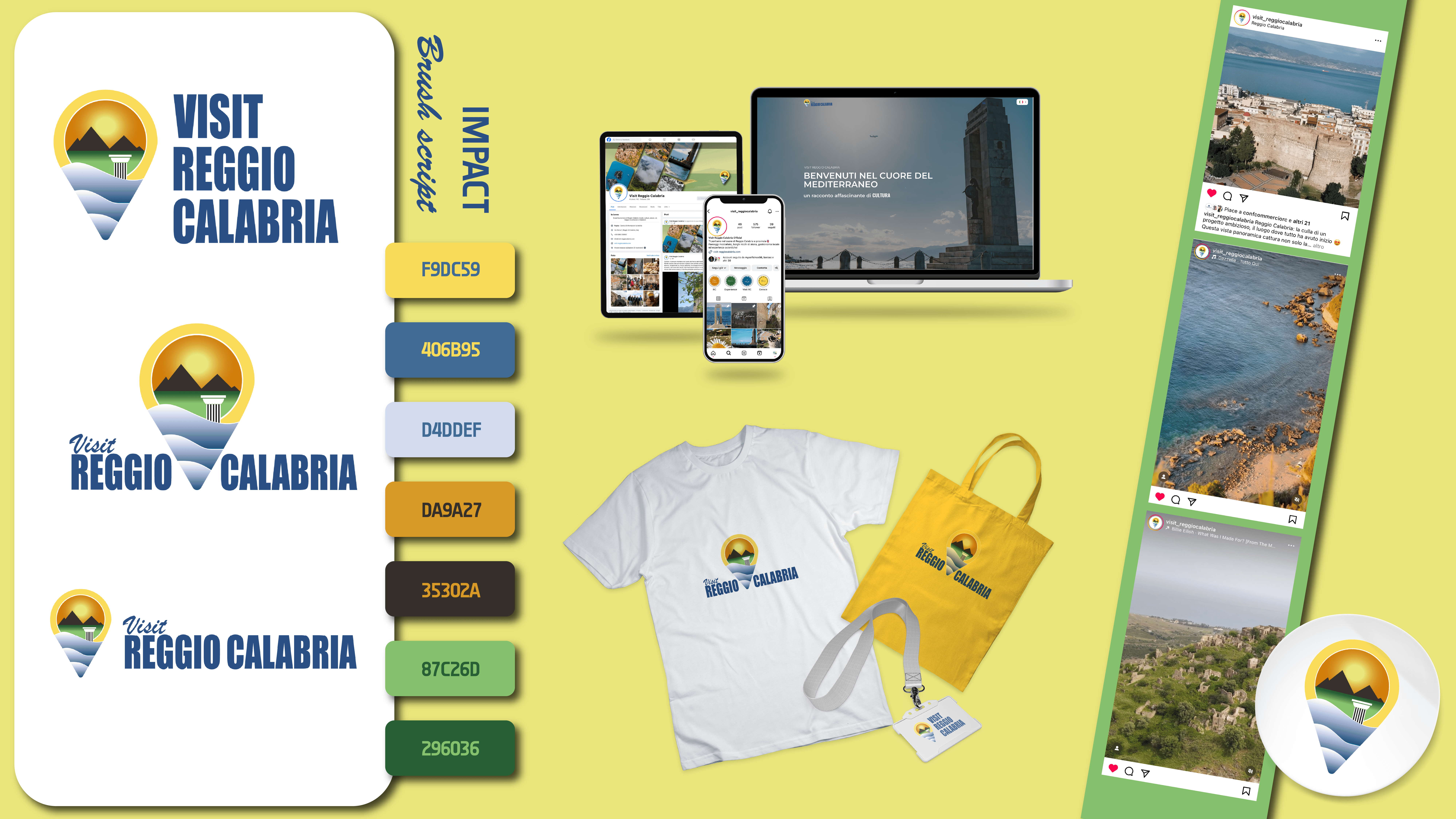 Visit Reggio Calabria progetto portfolio protur media