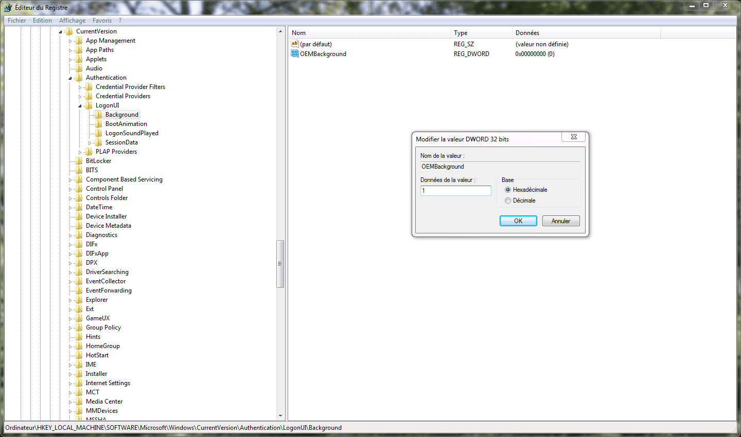Personnaliser L Ecran De Connexion Sous Windows Seven Sans Installation De Logiciels Tiers Protuts Net