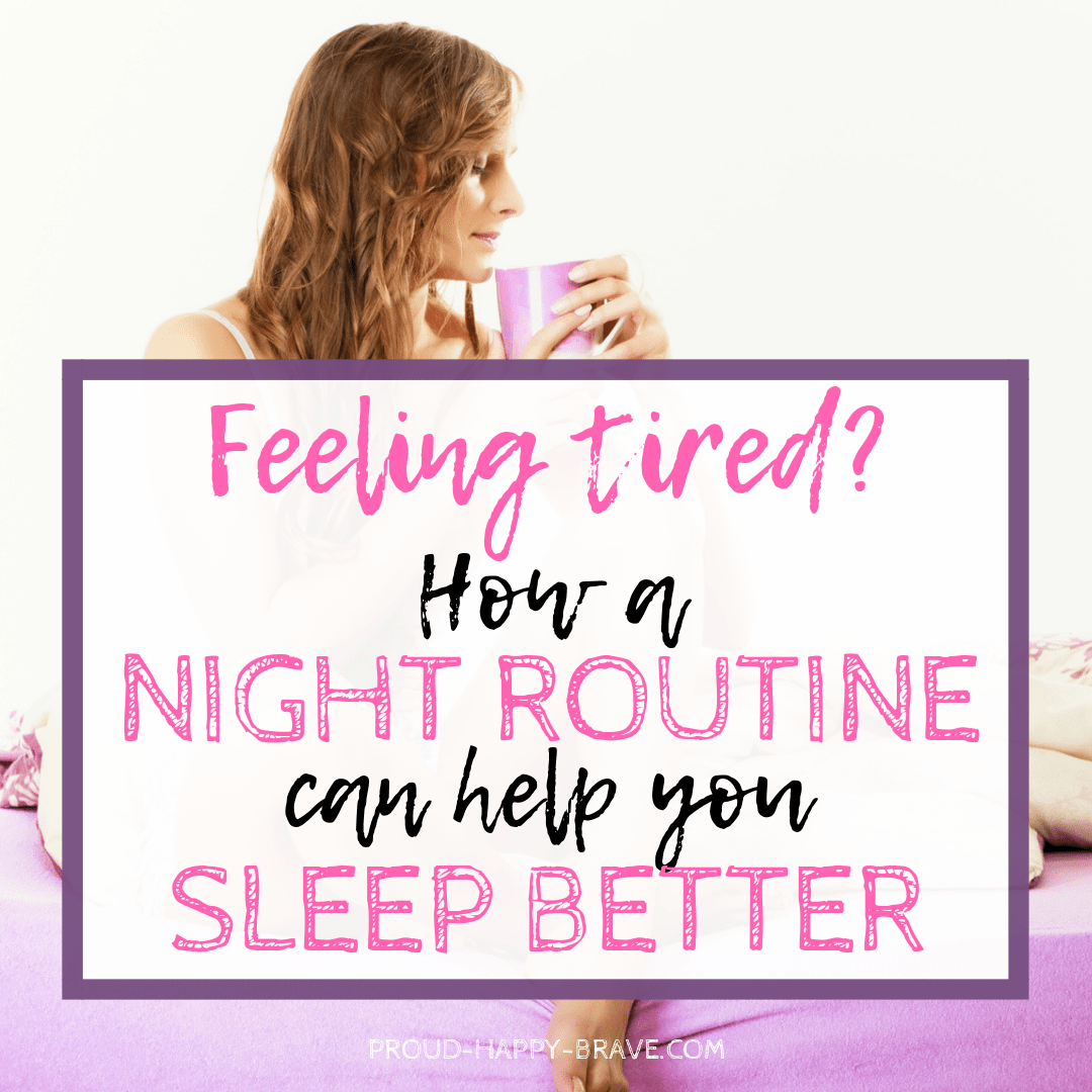 Are you exhausted from not getting enough restful sleep? I was too, but now I sleep like a proverbial baby. How? By having a night routine! Read on to find out what I do and how you can craft your very own routine!