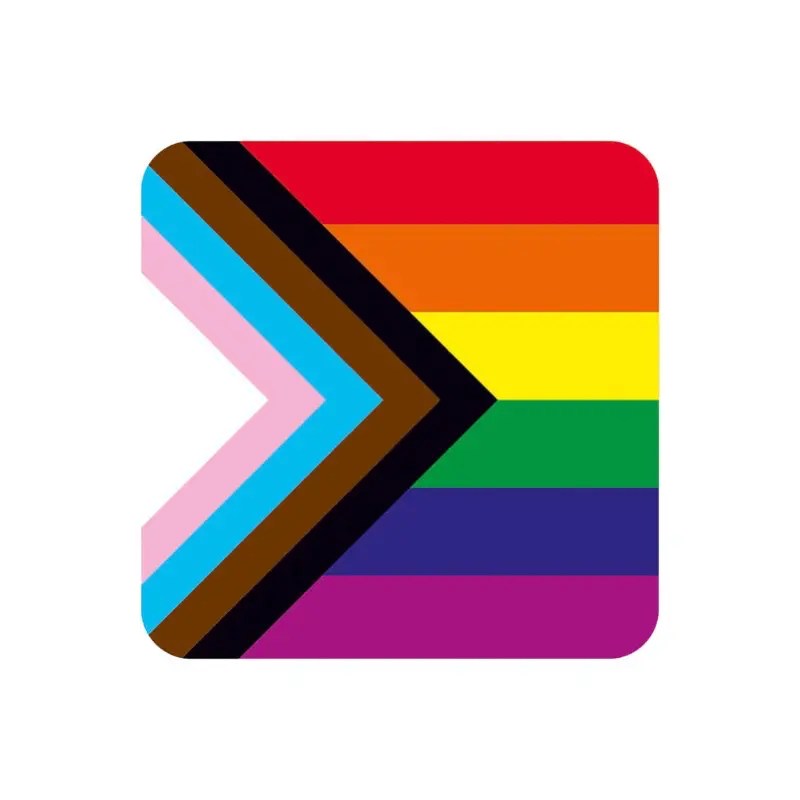 Progress Pride Coaster - Nature Images - Classic High Resolution Collection