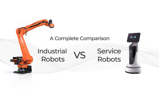Service Robots Vs Industrial Robots: A Complete Comparison - PROVEN Robotics