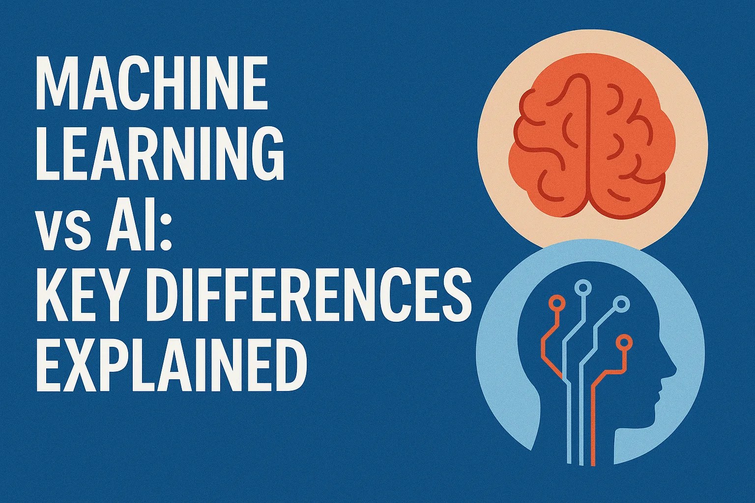machine learning vs ai key differences explained