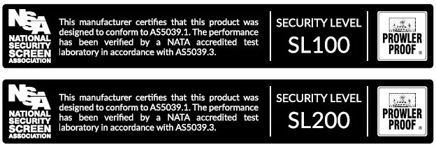 SL110 and SL200 stickers