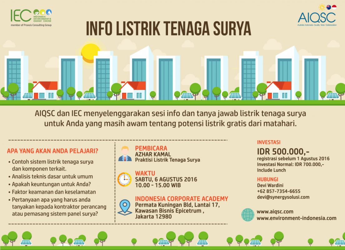5 Alasan Mengapa Kita Harus Menggunakan Tenaga Surya - PROXSISGROUP