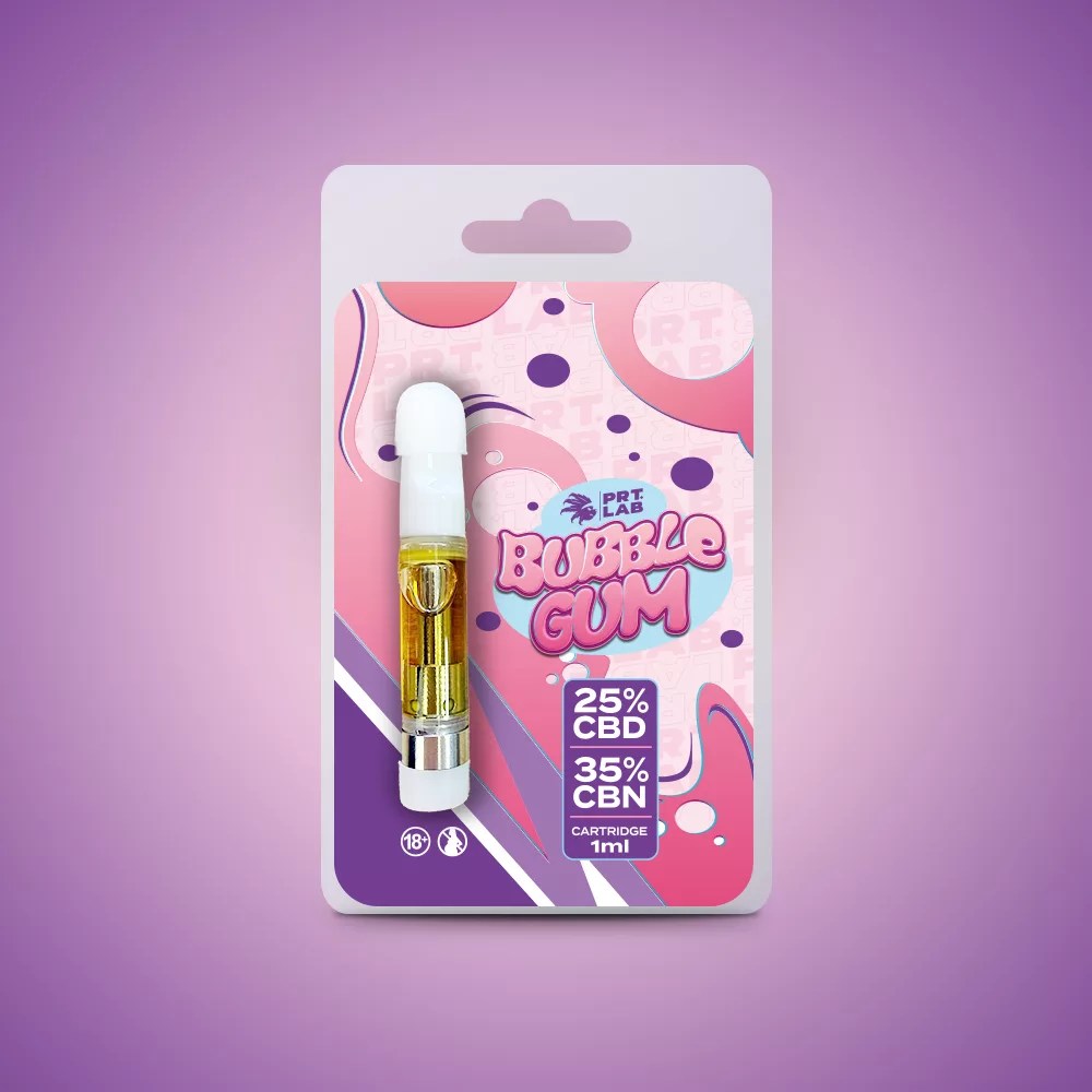 Bubble gum,BOOBA,CBD,PRTLAB,VAPE