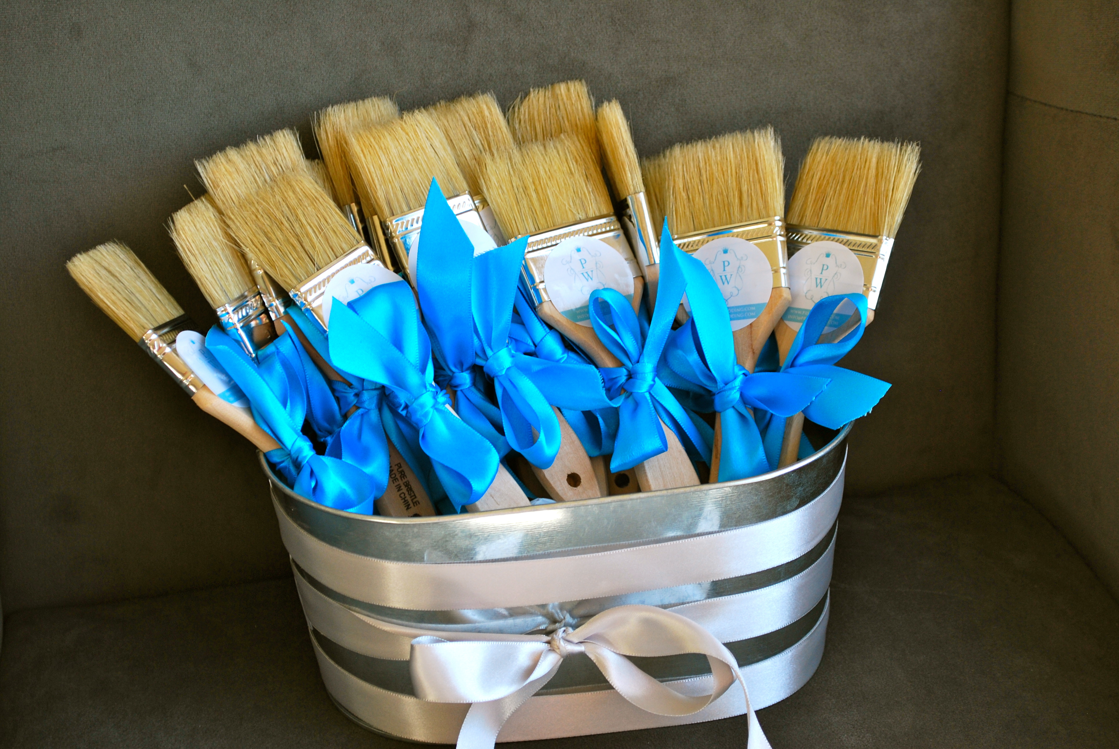 Break down the factors that play into the cost of wedding dresses. {DIY Project} Sand brushes for your Beach wedding