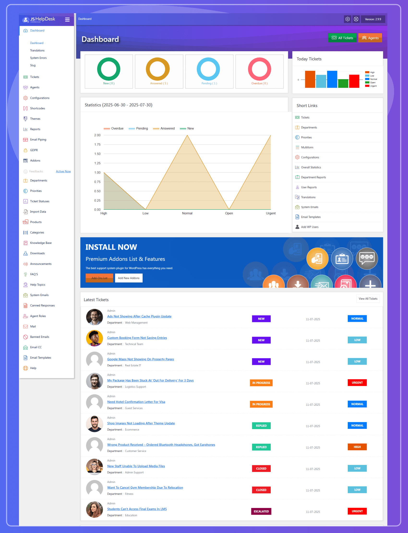 Buy support ticket wordpress plugins from $7. 8 Best Wordpress Ticket Systems For Customer Support In 2021