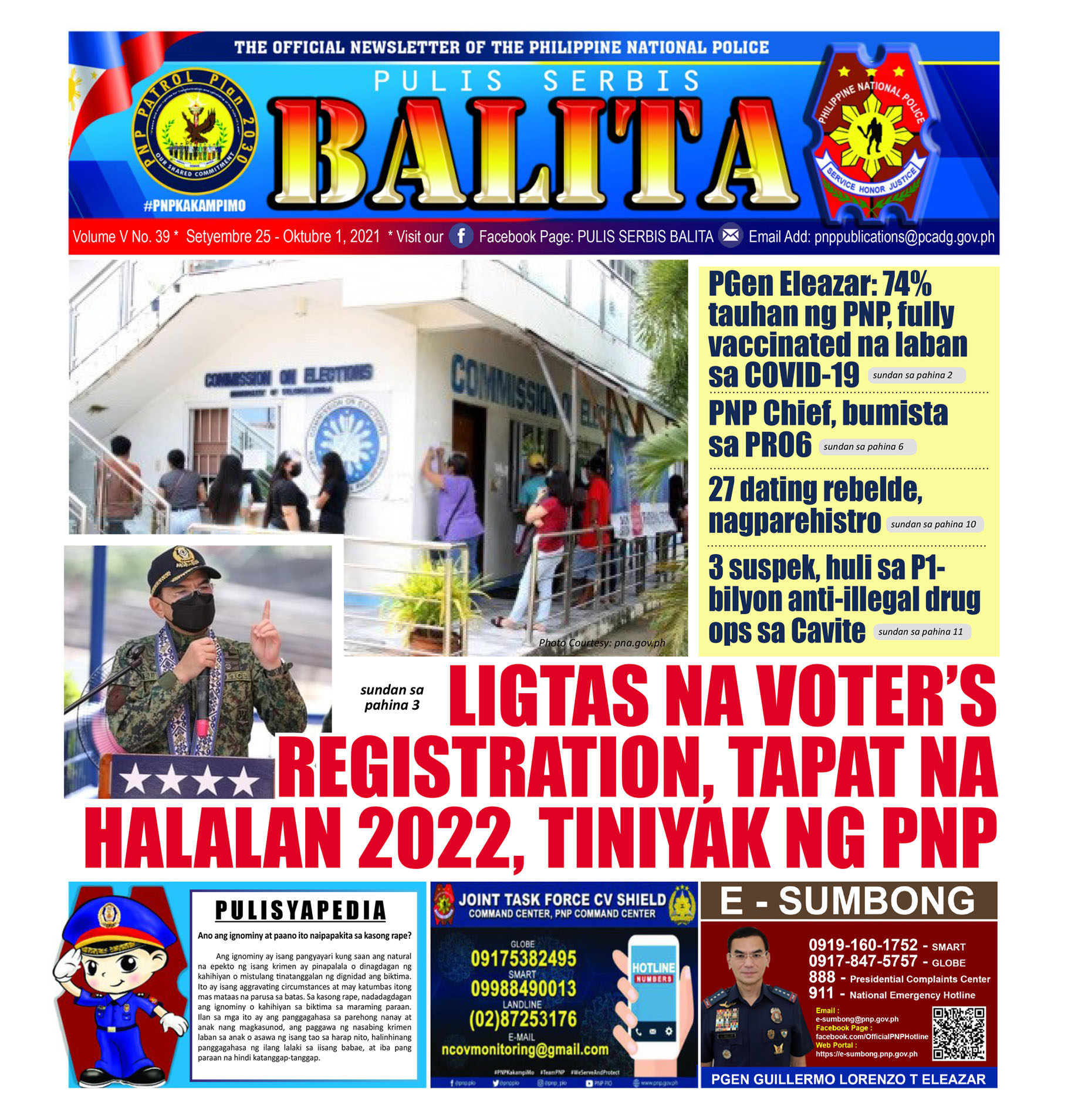 PSB PRINT ISSUE NOONG NAKARAANG LINGGO